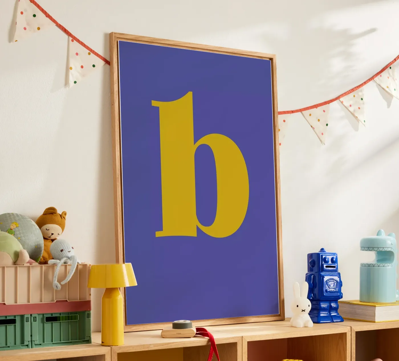 Blue Letter B plexiglass da Studio One