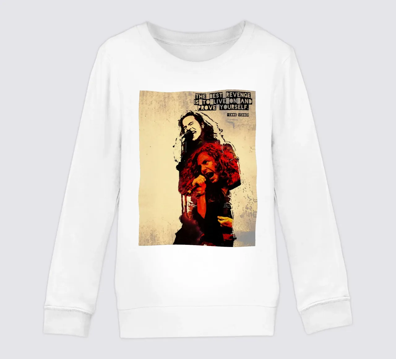 Eddie Vedder Citazione felpa bambino da Gunawan Rb
