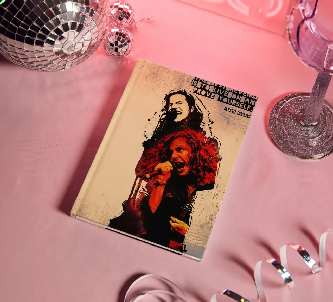 Cote d'Eddie Vedder carnet de notes de Gunawan Rb