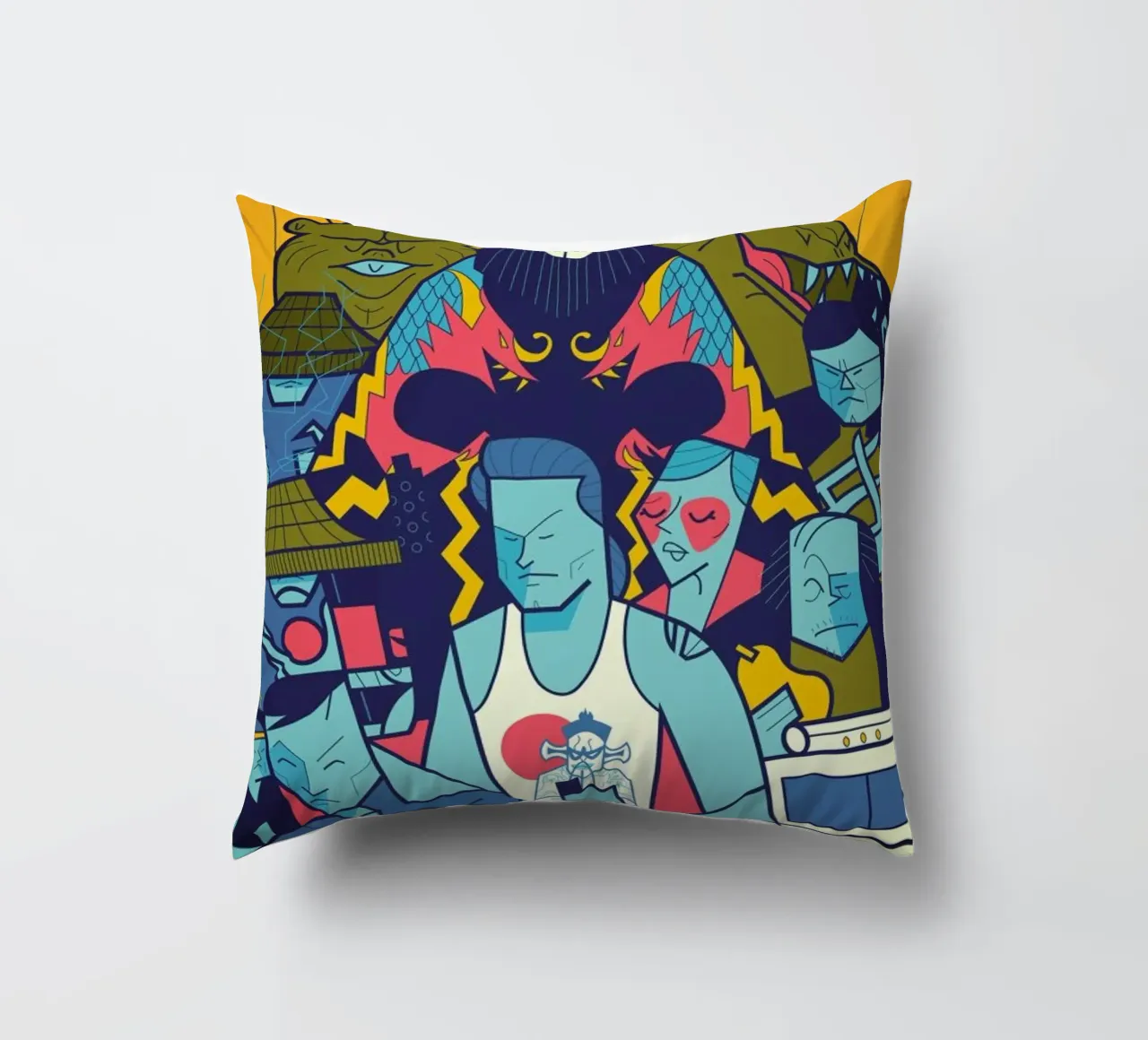 Little China cuscino da Ale Giorgini