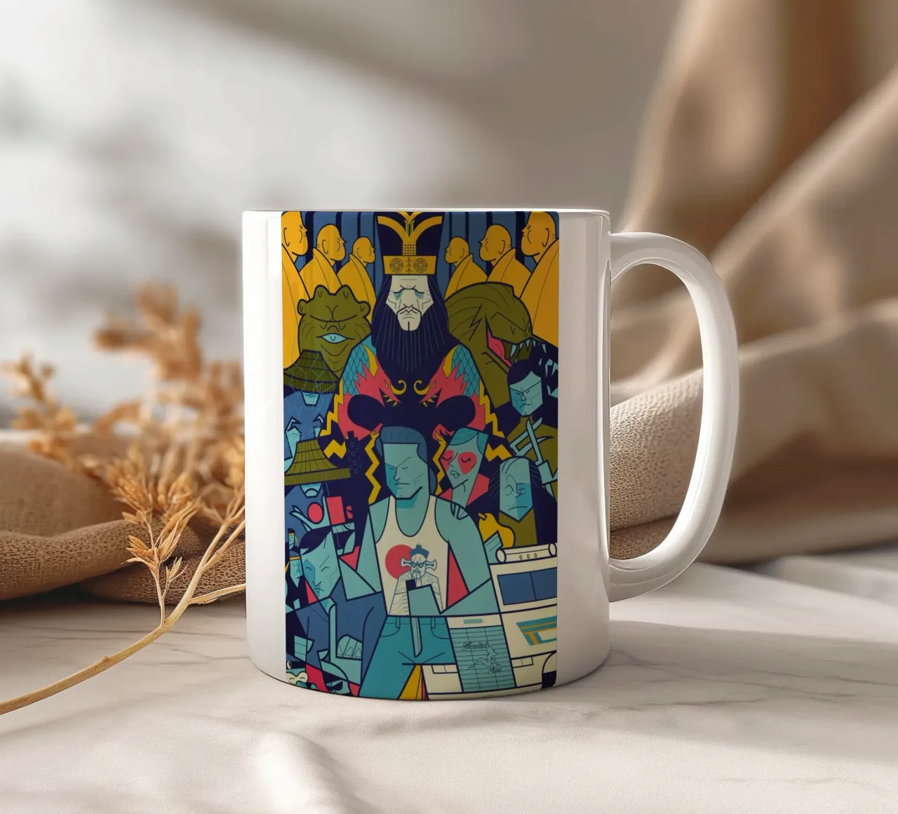 Little China tazza in ceramica da Ale Giorgini