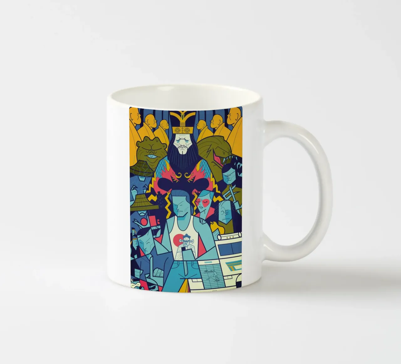 Little China tazza in ceramica da Ale Giorgini