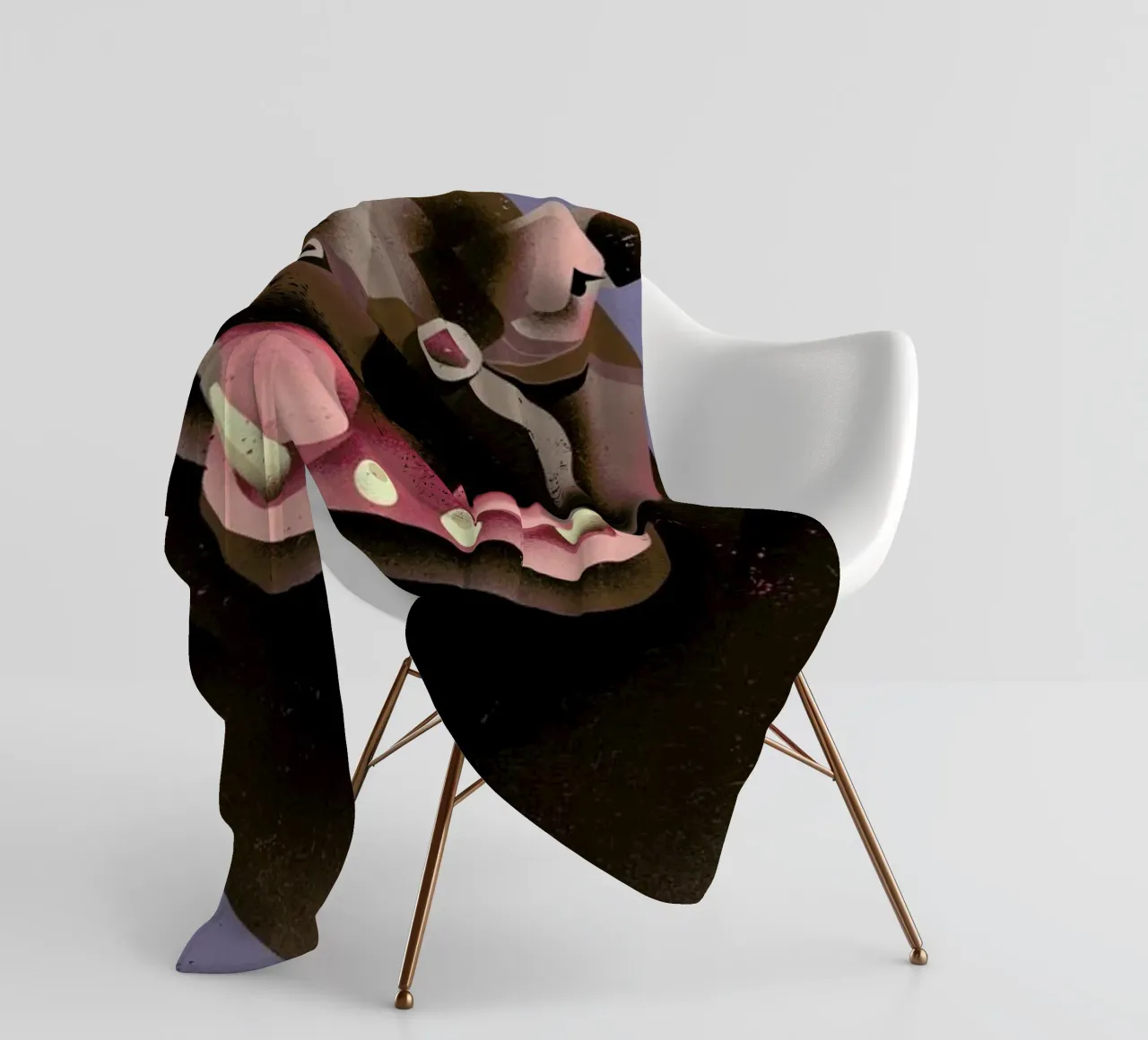 Hippo coperta in pile da Dieter Braun