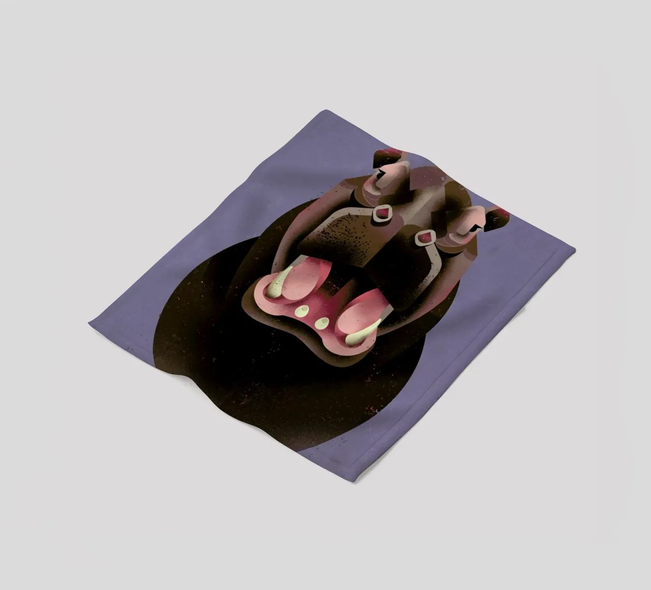 Hippo coperta in pile da Dieter Braun