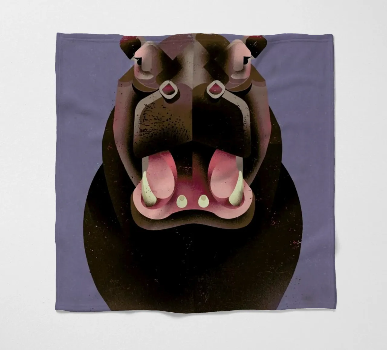 Hippo coperta in pile da Dieter Braun
