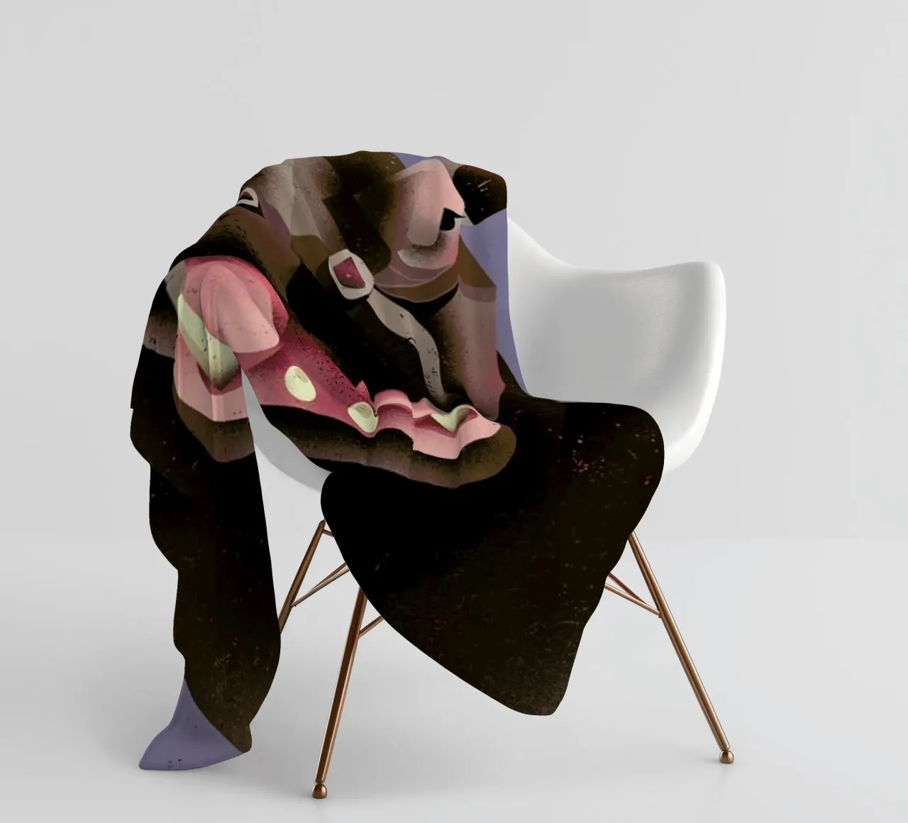 Hippo coperta in pile da Dieter Braun