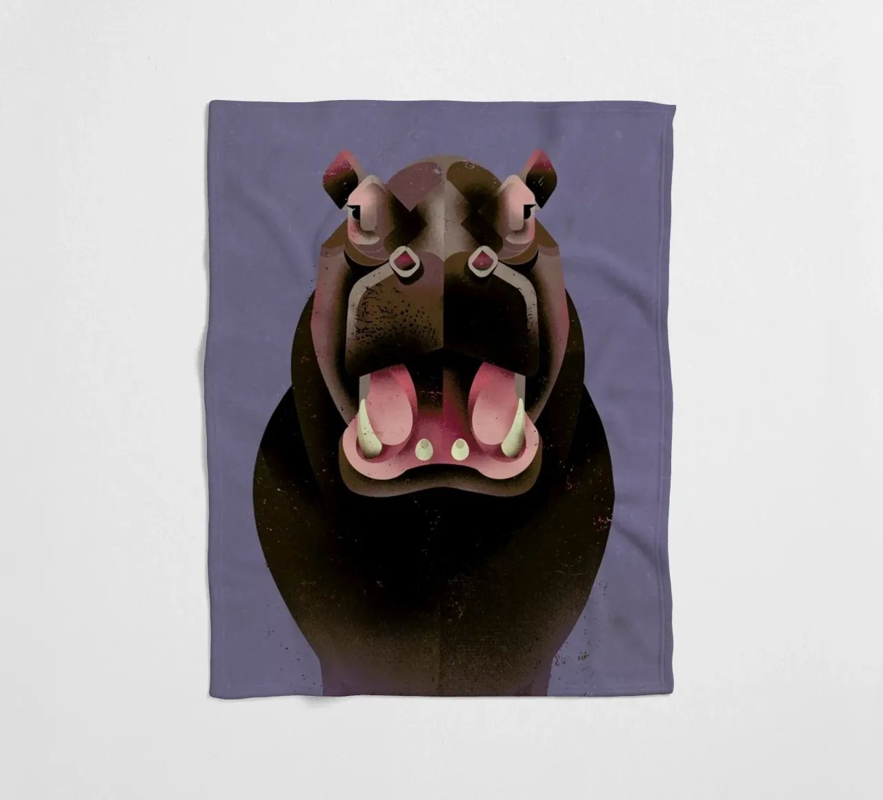 Hippo coperta in pile da Dieter Braun