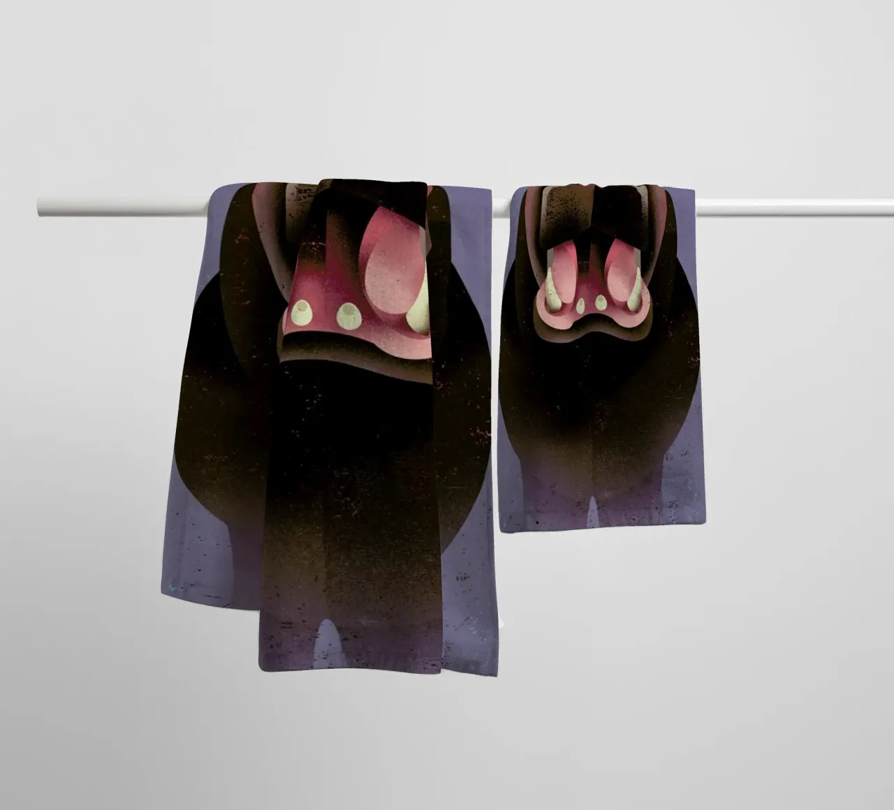 Hippo asciugamano da bagno da Dieter Braun