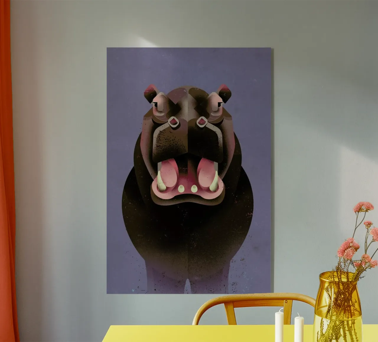 Hippo plexiglass da Dieter Braun