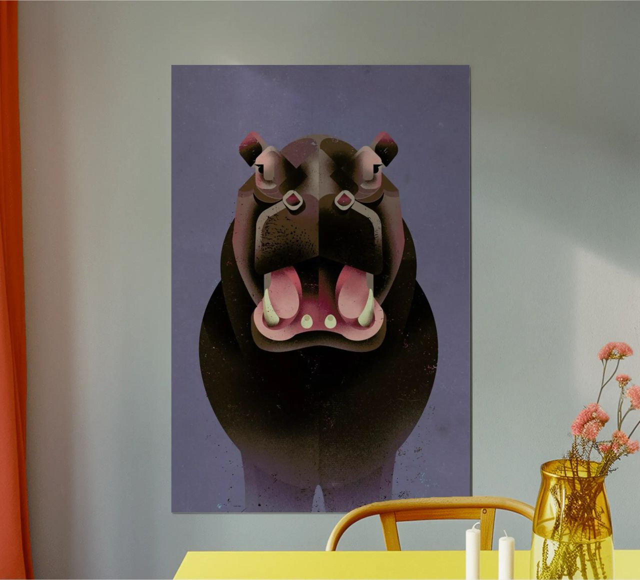 Hippo Poster von Dieter Braun
