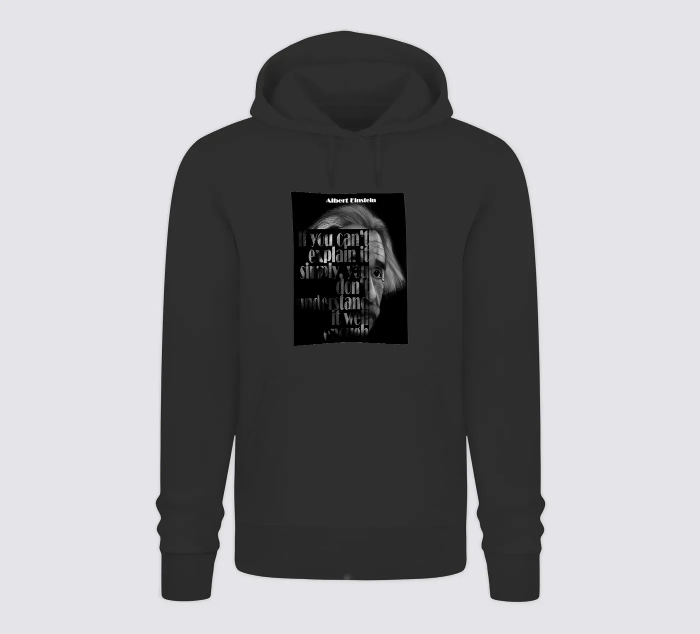 Albert Einstein Quotes hoodie by Gunawan Rb