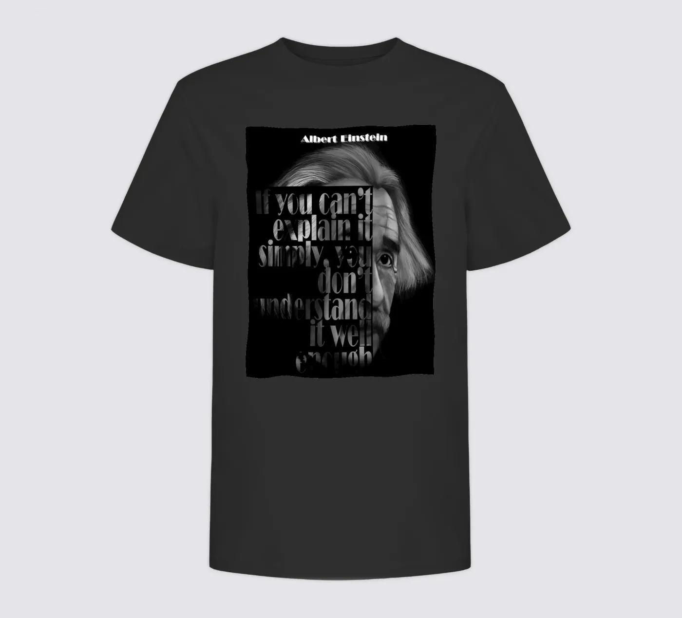 Albert Einstein Quotes Kinder T-Shirt von Gunawan Rb