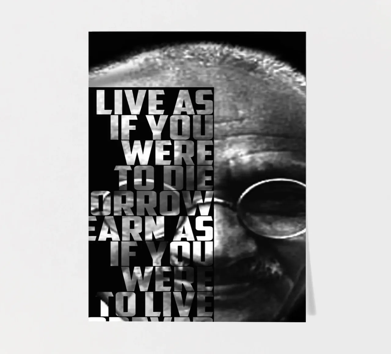Citas de Mahatma Gandhi pack de pegatina de Gunawan Rb