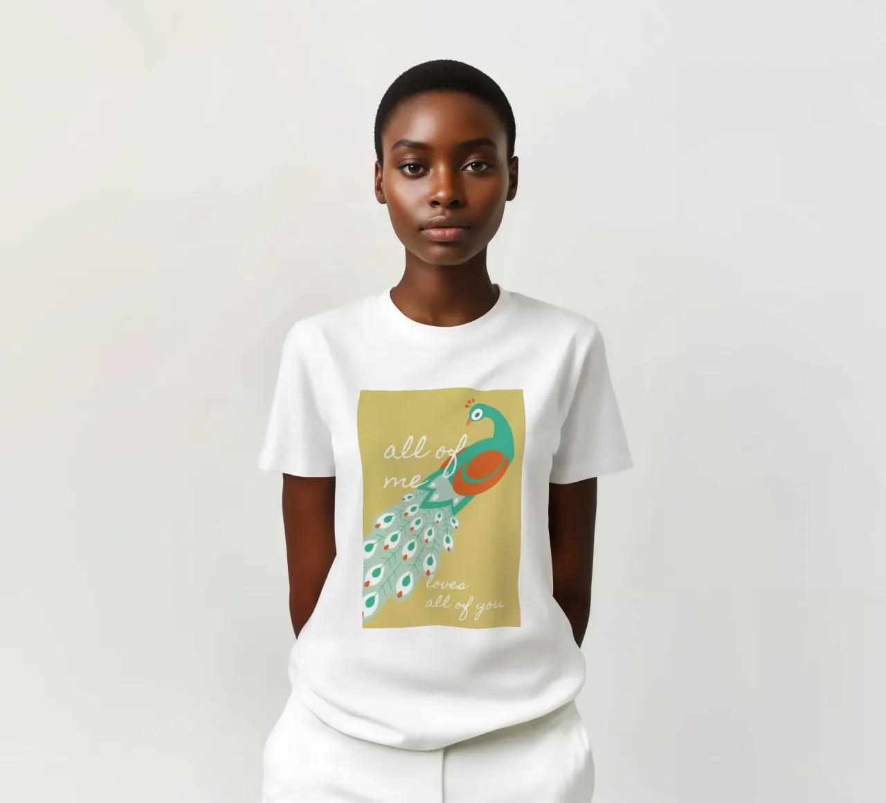All Of Me - Peacock t-shirt da BlauMaschine