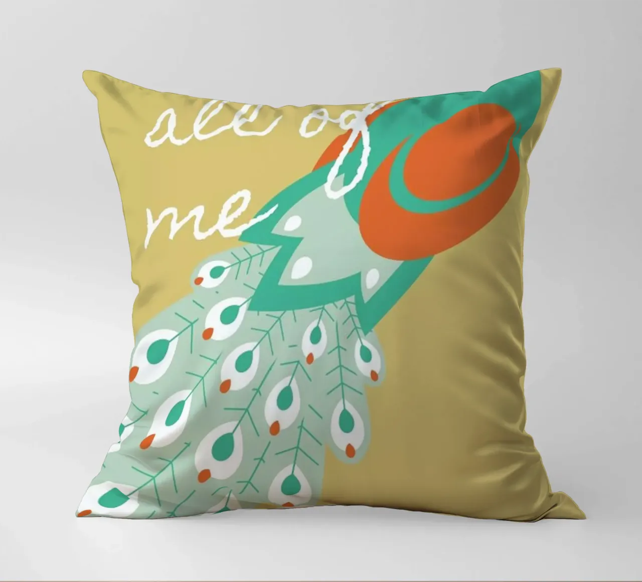 All Of Me - Peacock cuscino da BlauMaschine