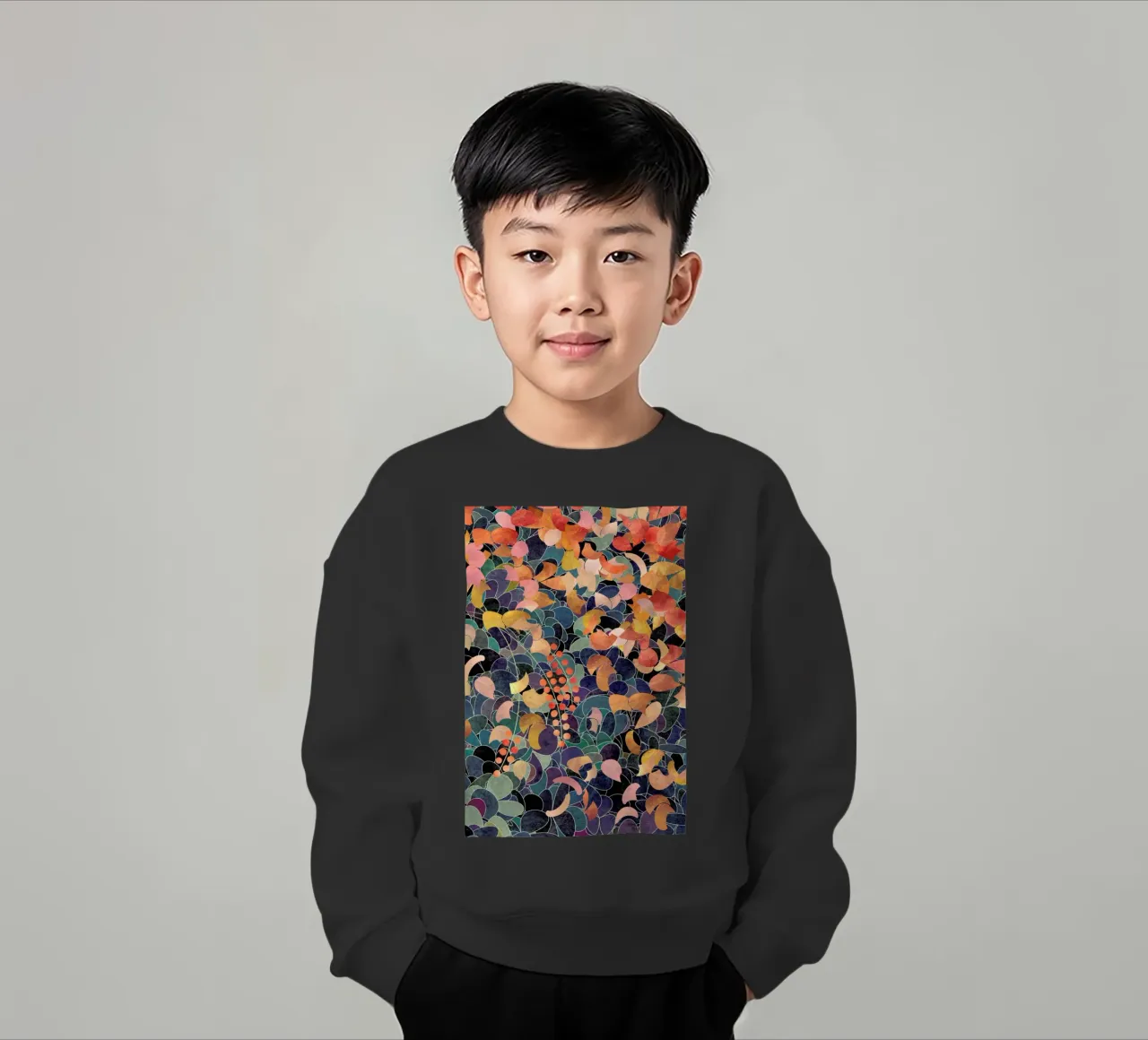 A Shiny Path 3 felpa bambino da Angelo Cerantola