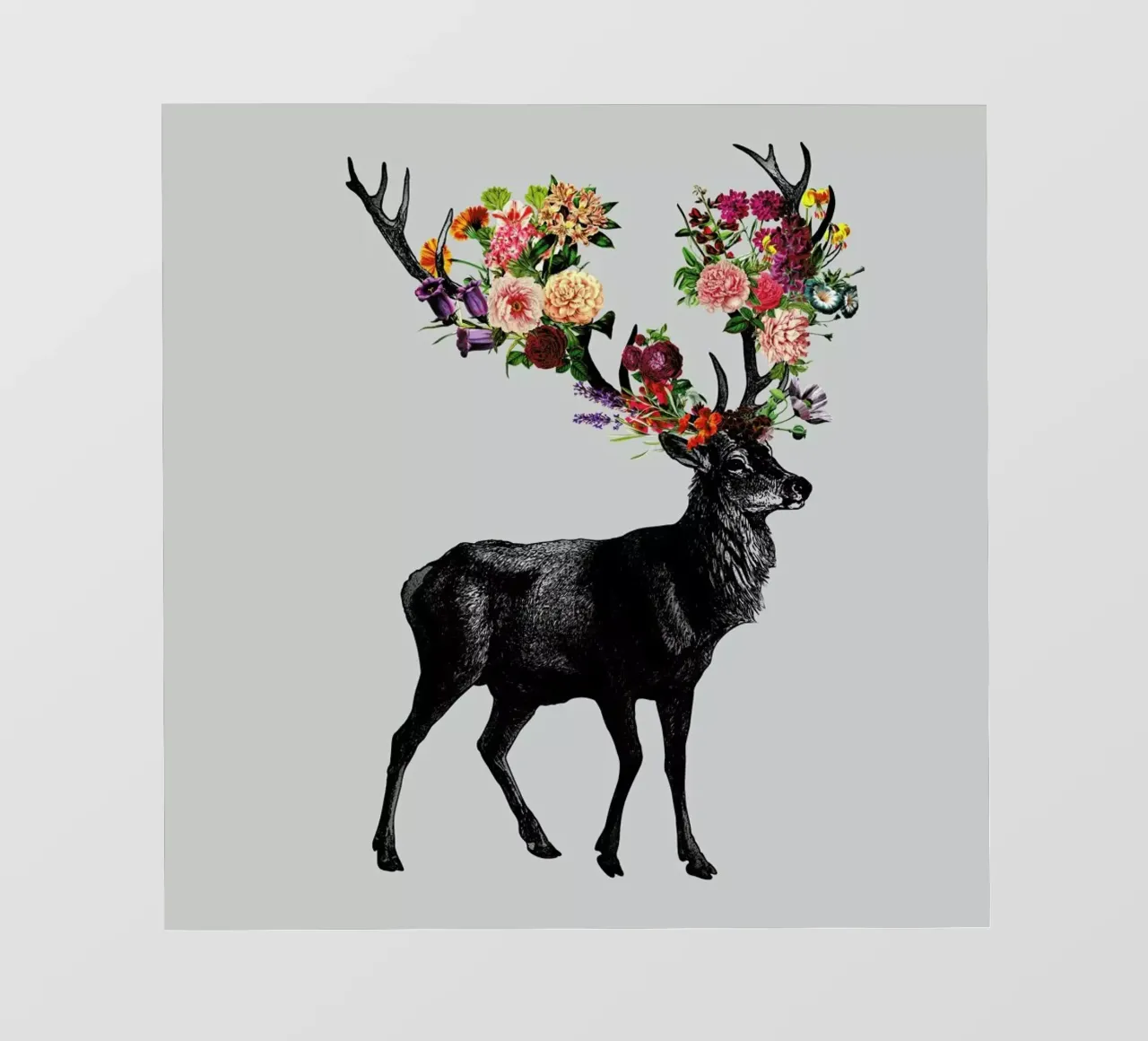 Sprint Itself Deer Floral pellicola backlit da Tobe Fonseca