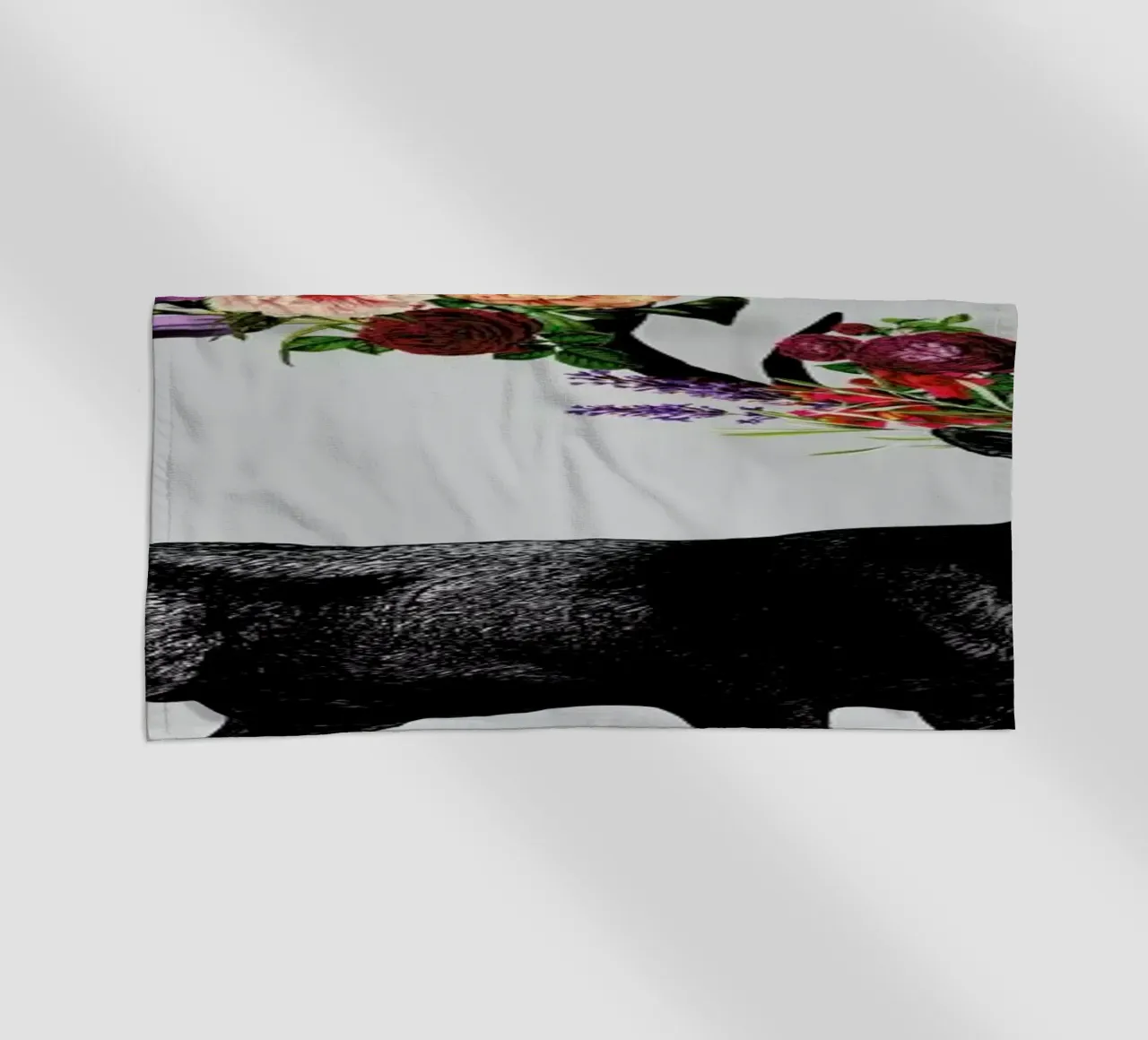 Sprint Itself Deer Floral telo mare da Tobe Fonseca