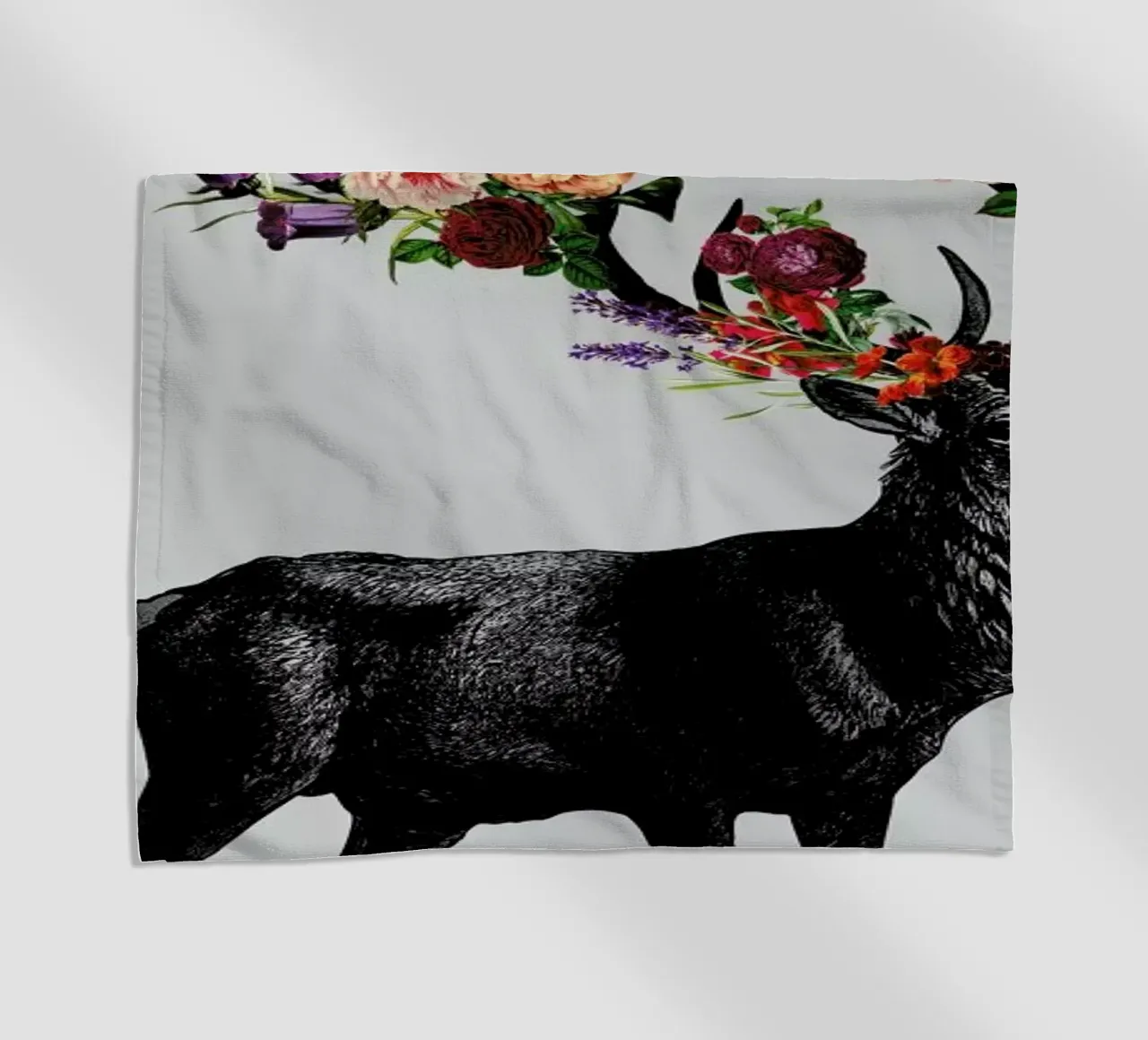 Sprint Itself Deer Floral telo mare da Tobe Fonseca