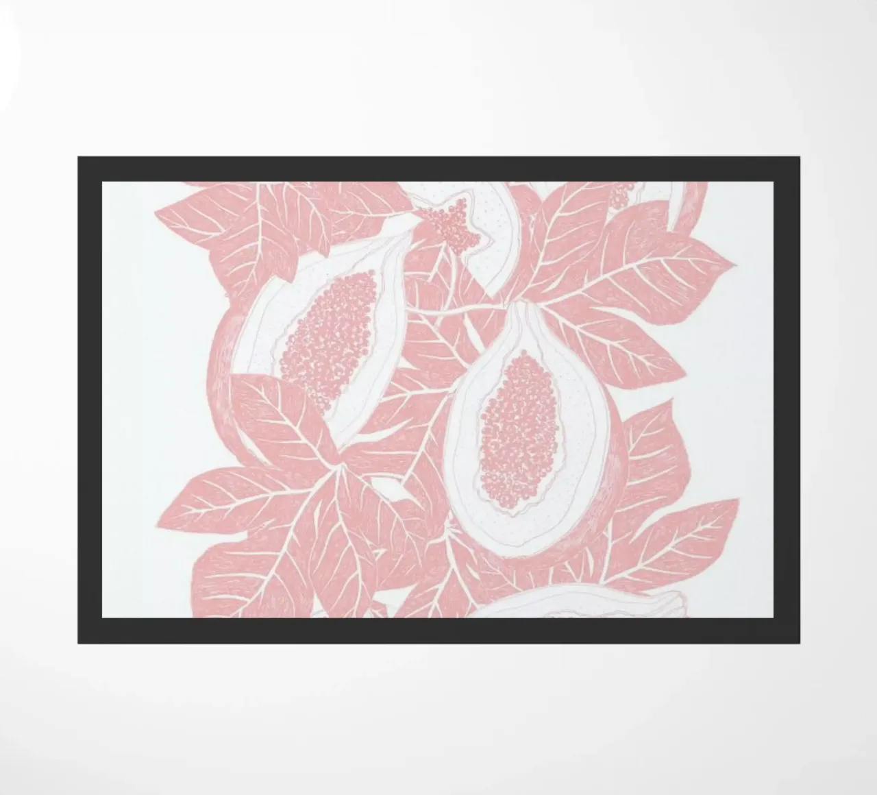 Mango doormat by Eva Wünsch