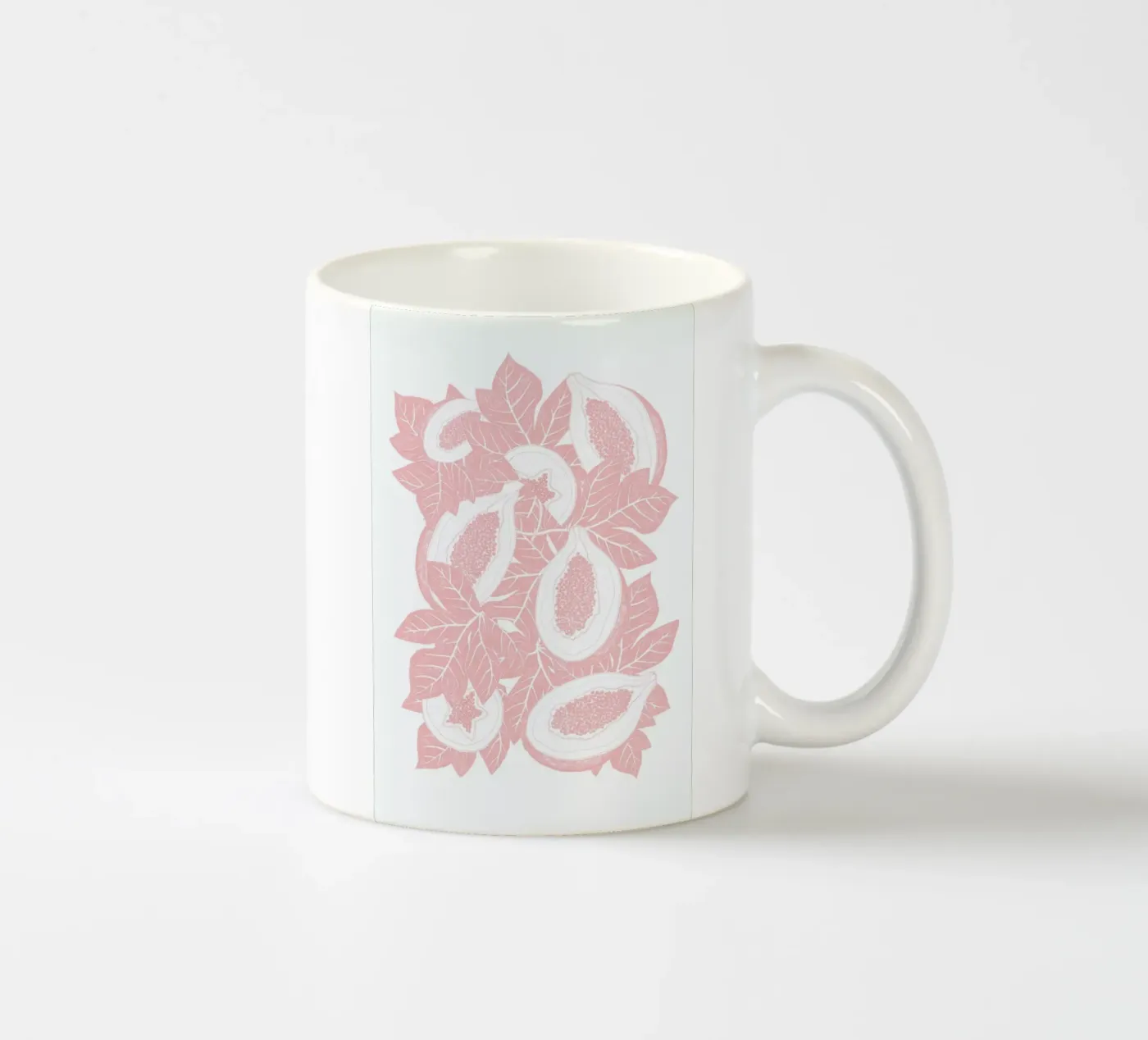 Mango tazza in ceramica da Eva Wünsch