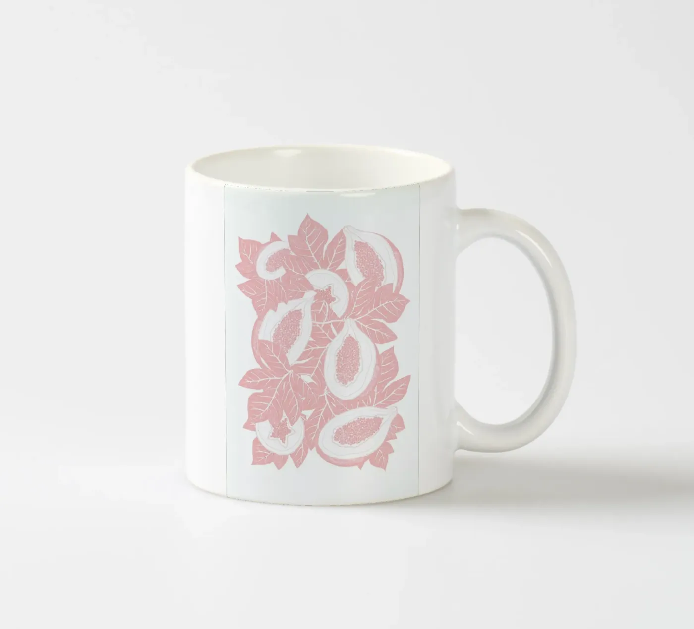 Mango ceramic mug by Eva Wünsch