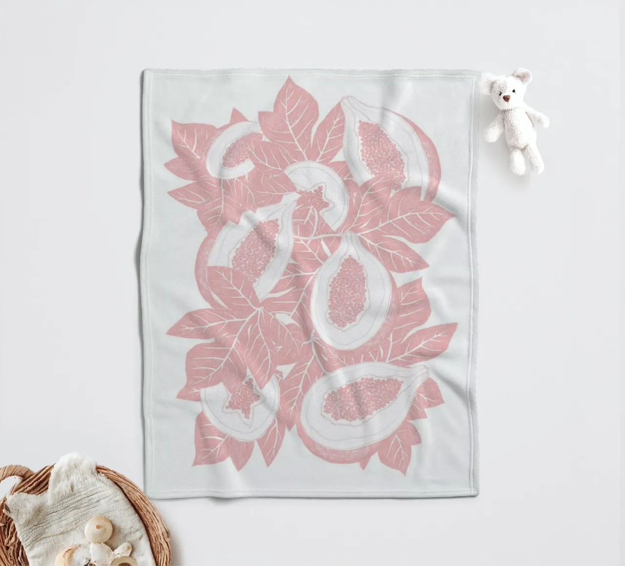 Mango Fleecedecke von Eva Wünsch