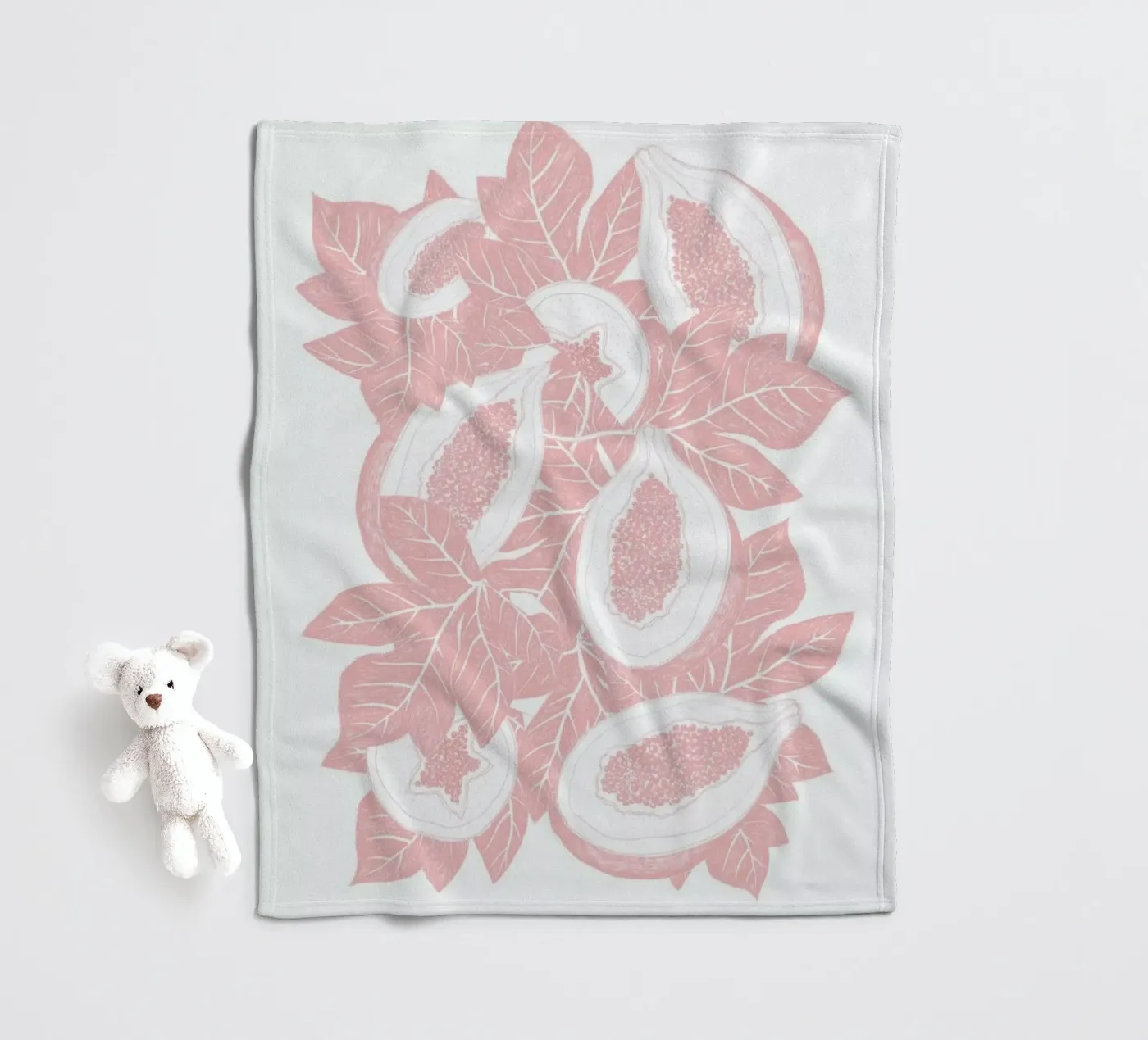 Mango plaid polaire de Eva Wünsch