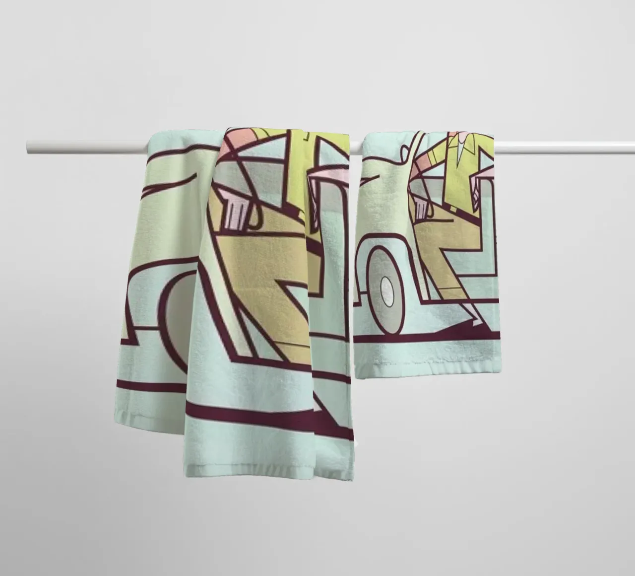Seicento towel by Ale Giorgini
