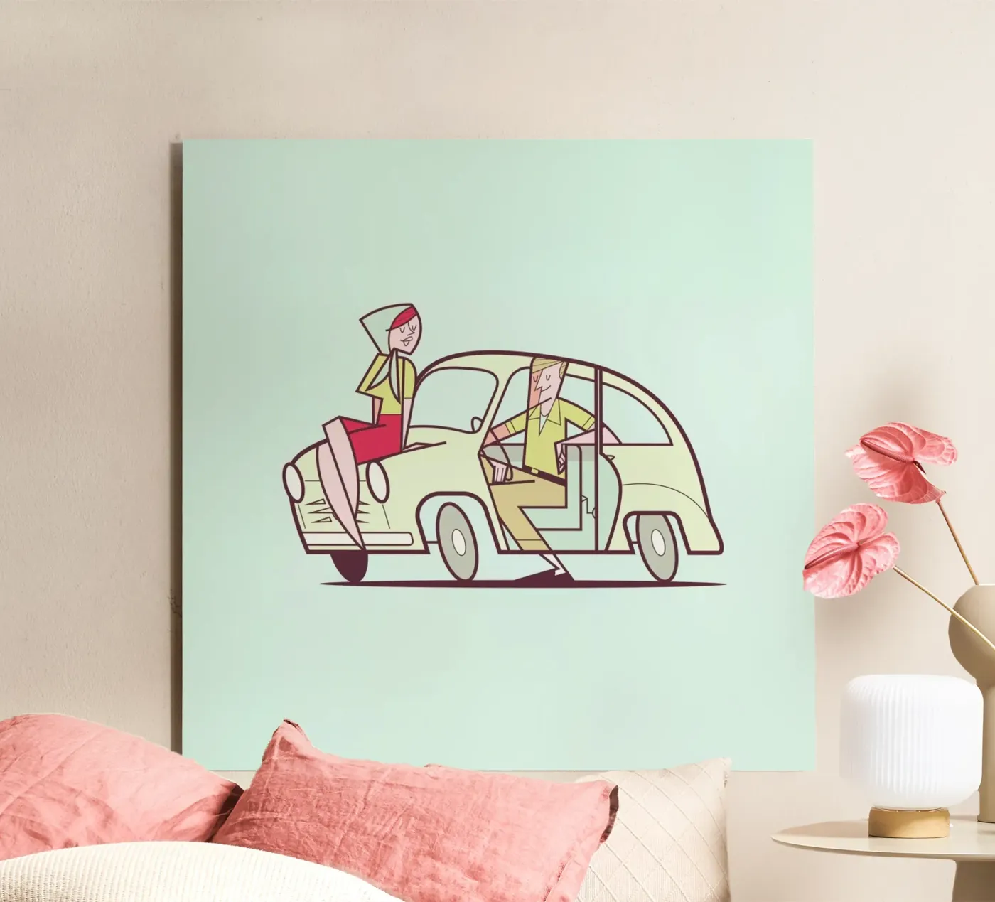 Seicento alluminio dibond da Ale Giorgini