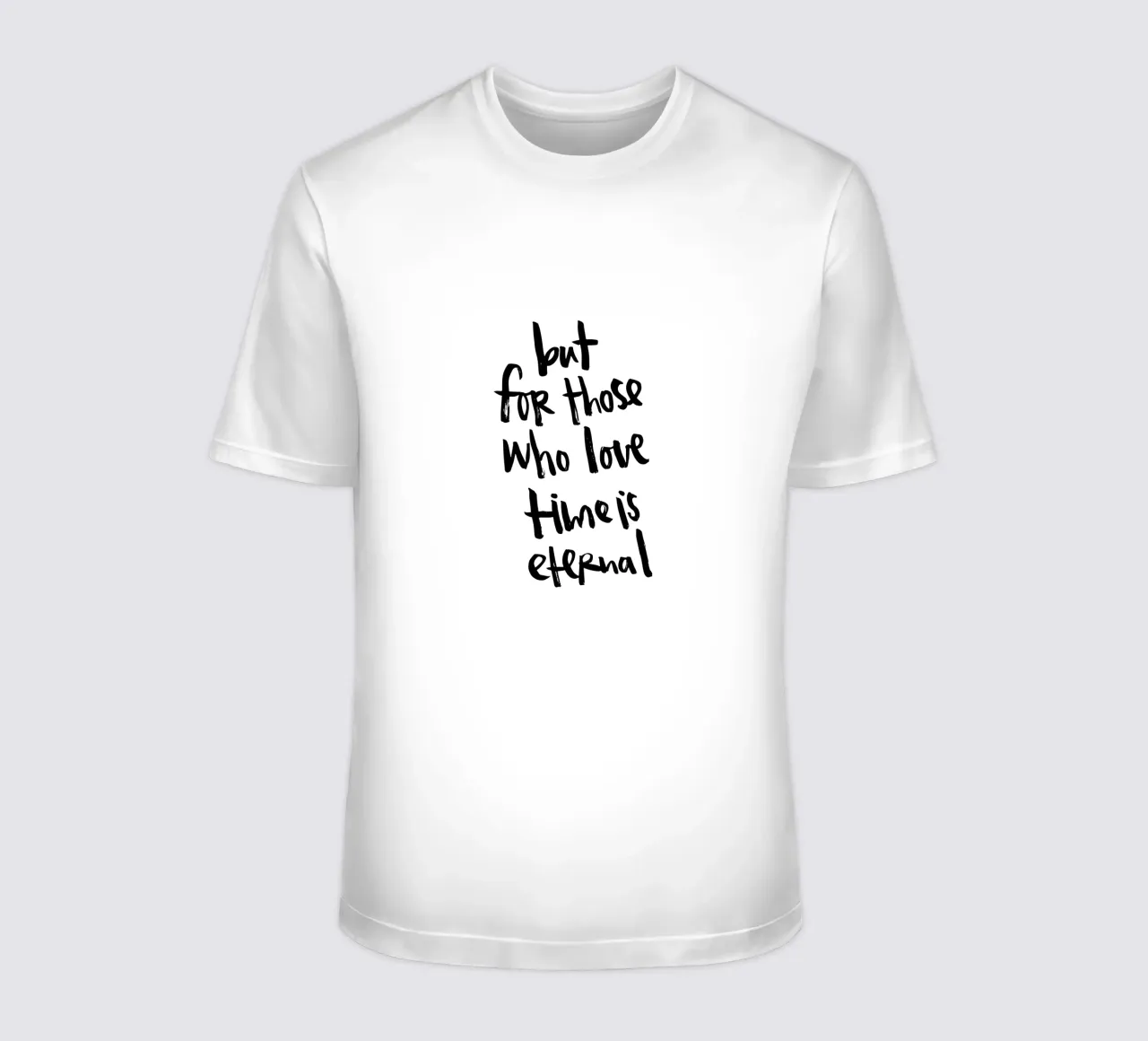 Time is eternal t-shirt da Brushmeetspaper