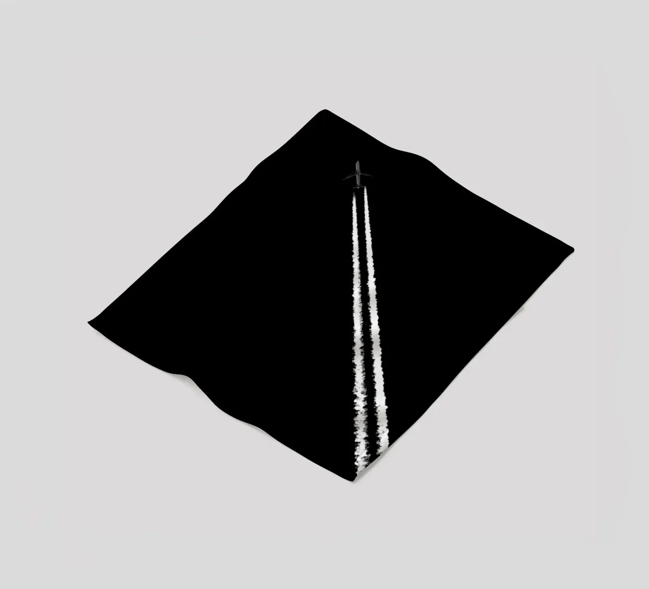 Black and White Fleecedecke von Tal Paz-Fridman