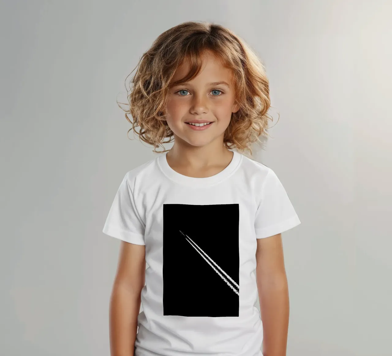 Black and White kids t-shirt by Tal Paz-Fridman