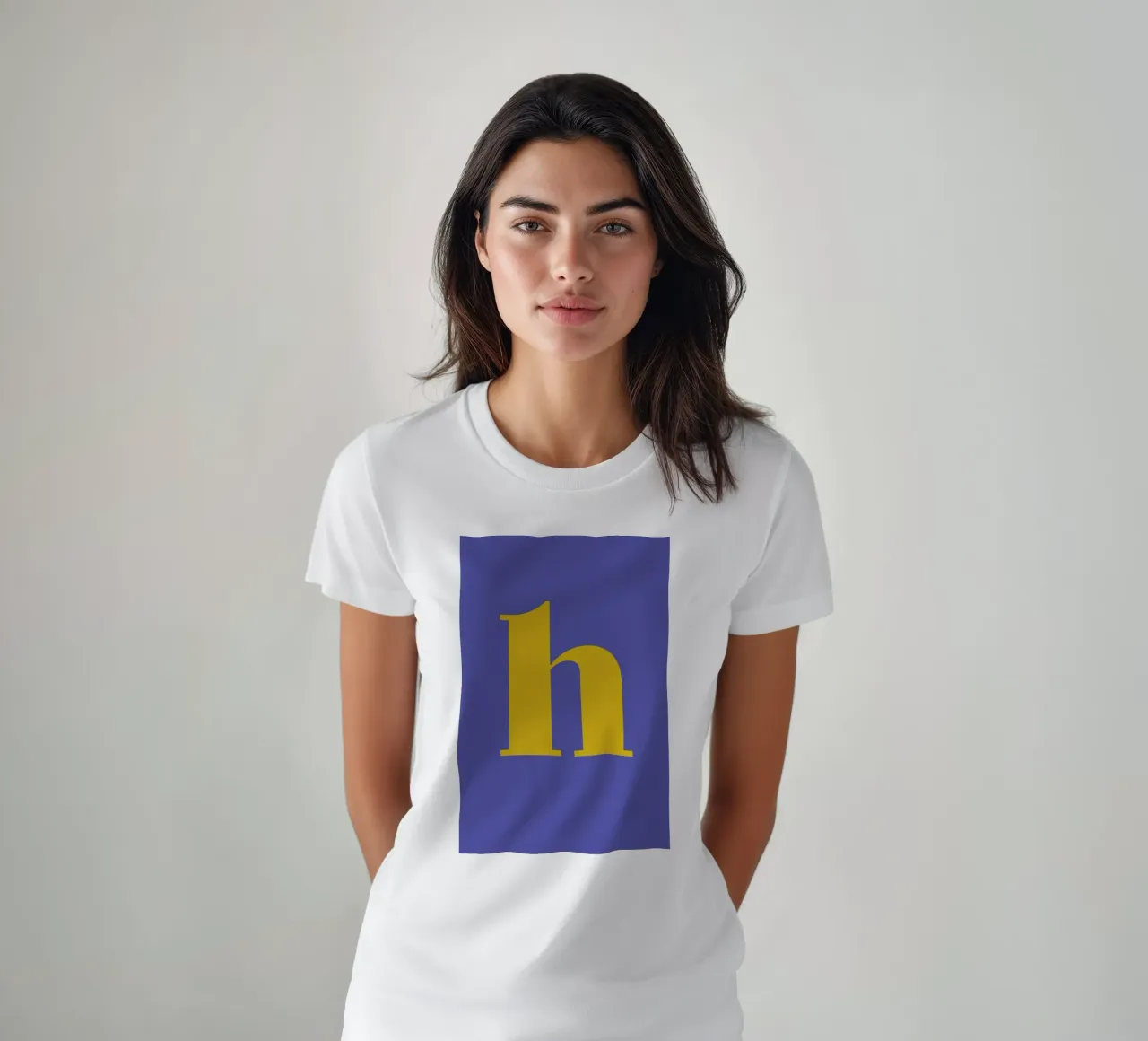 Blue Letter H t-shirt da Studio One