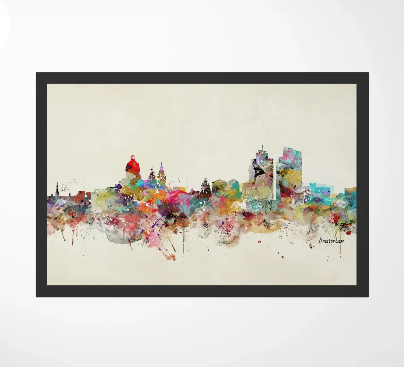 Amsterdam deurmat van Brian Buckley