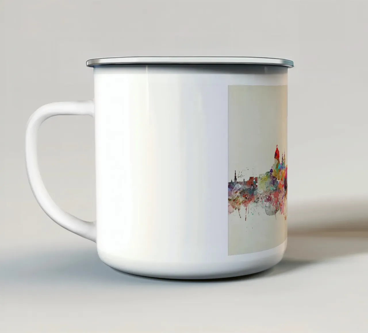 Amsterdam tazza in smalto da Brian Buckley