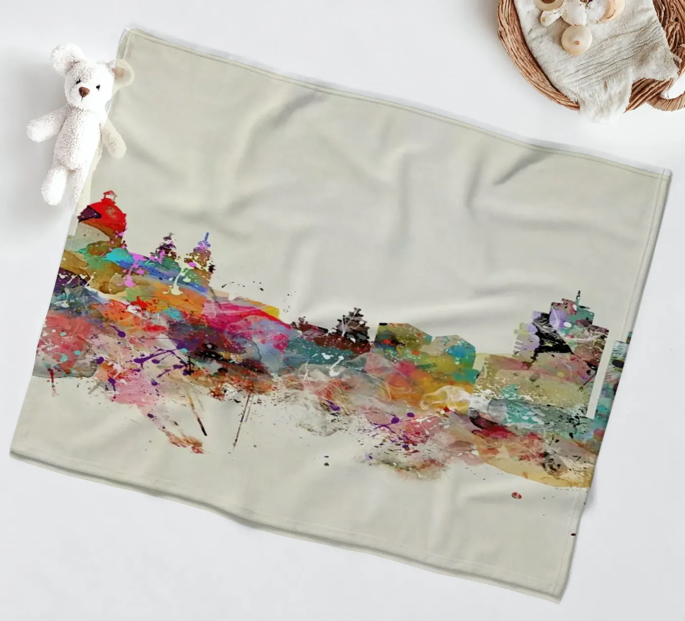 Amsterdam fleecedeken van Brian Buckley