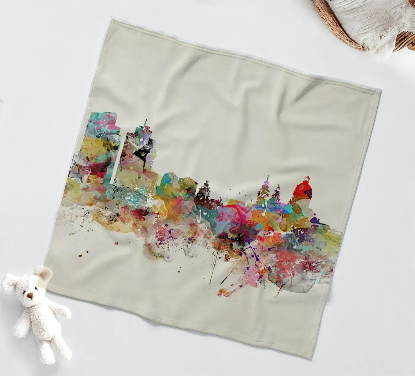 Amsterdam fleecedeken van Brian Buckley