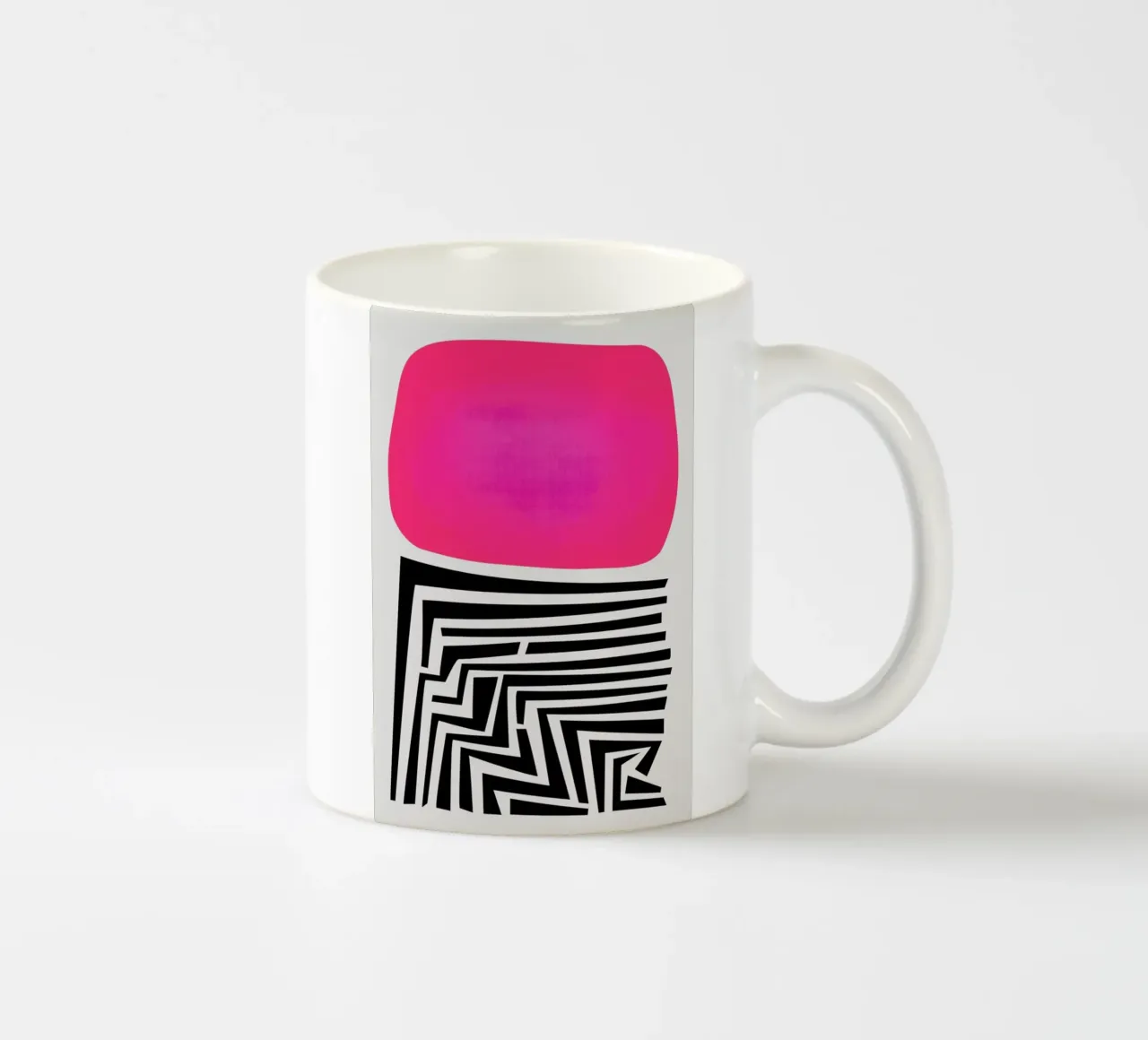 Labirinto Astratto tazza in ceramica da Fox & Velvet