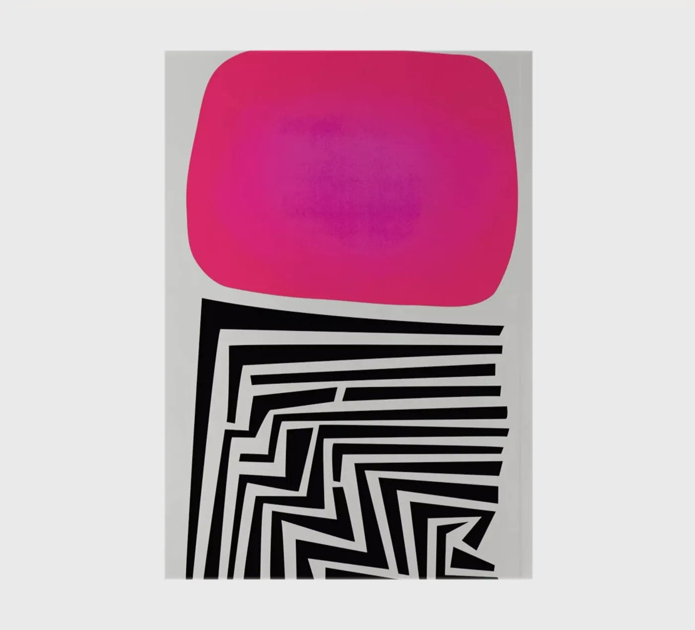 Labyrinth Abstract Notizbuch von Fox & Velvet