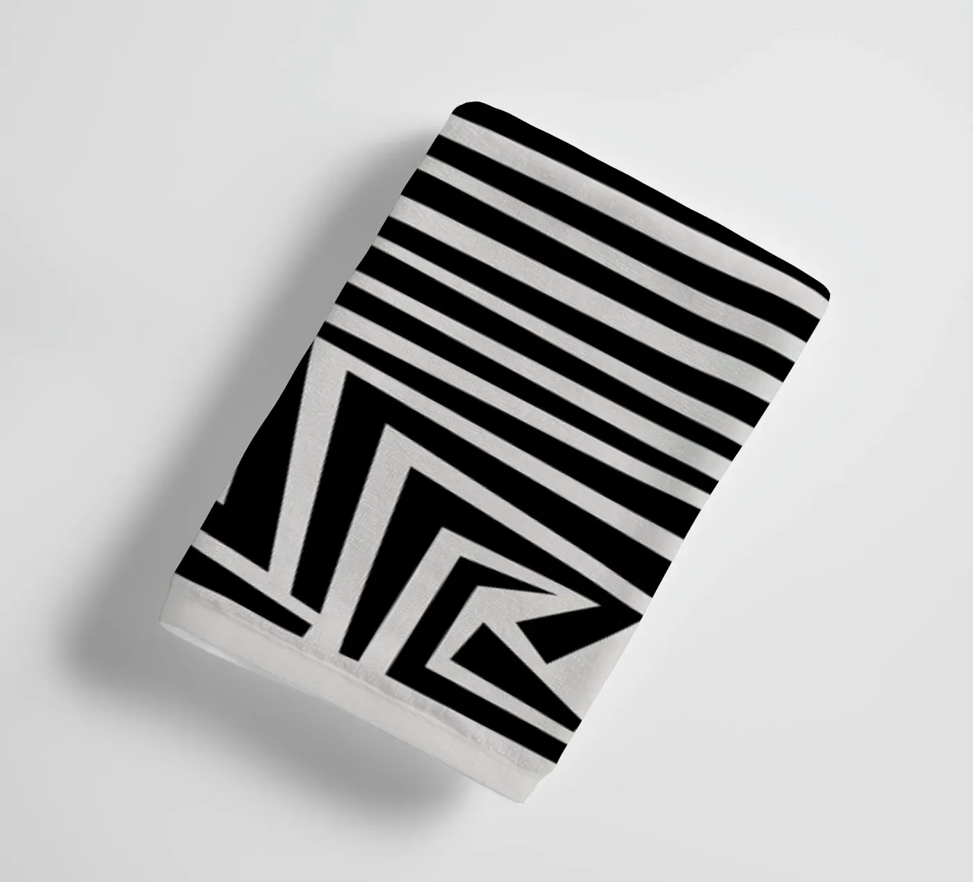 Labyrinth Abstract towel by Fox & Velvet