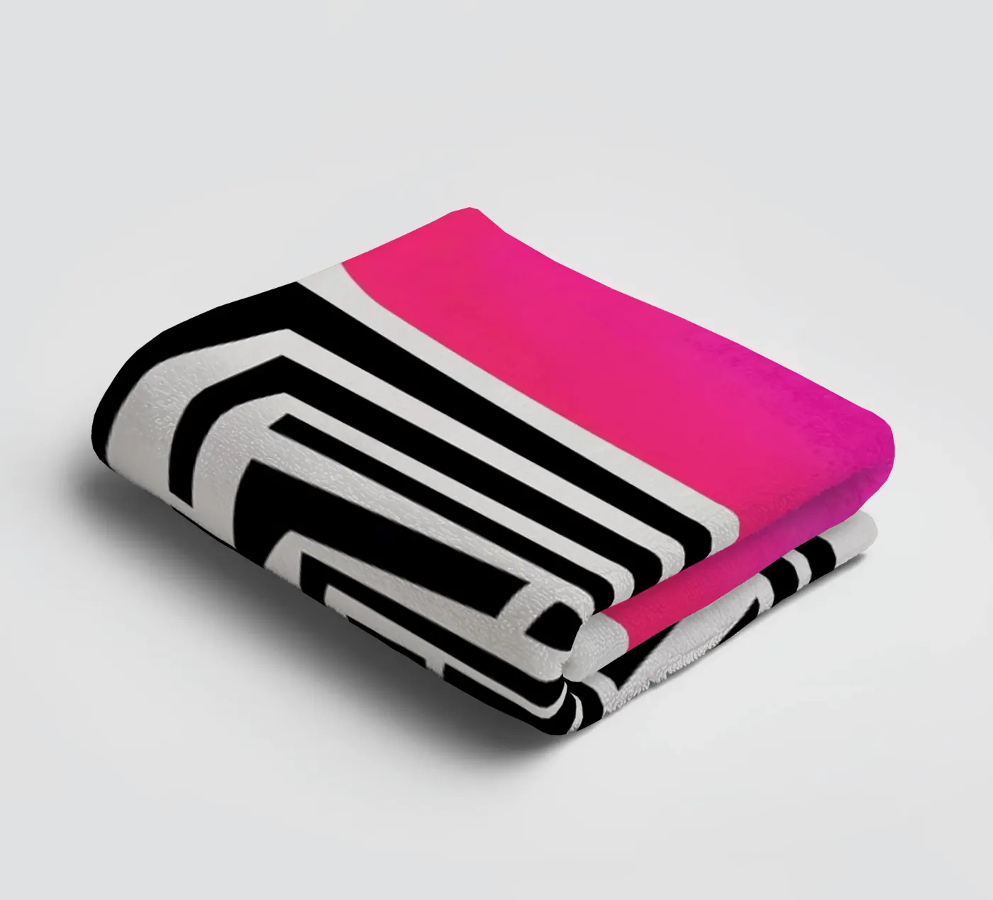 Labyrinth Abstract towel by Fox & Velvet