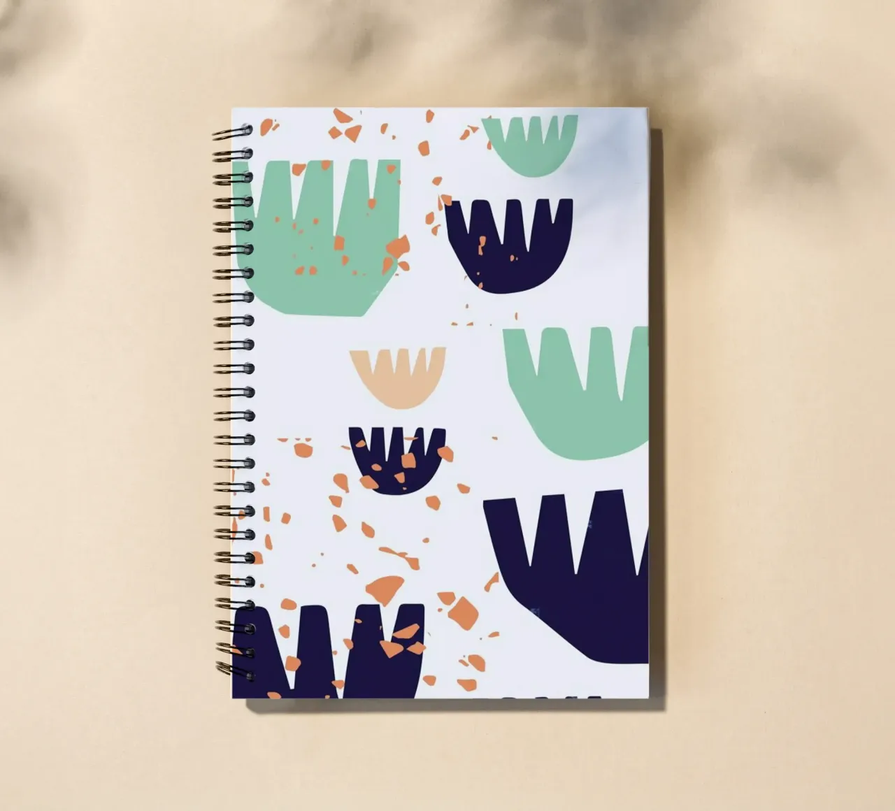 Flores spiral notebook by Arthelps gGmbH