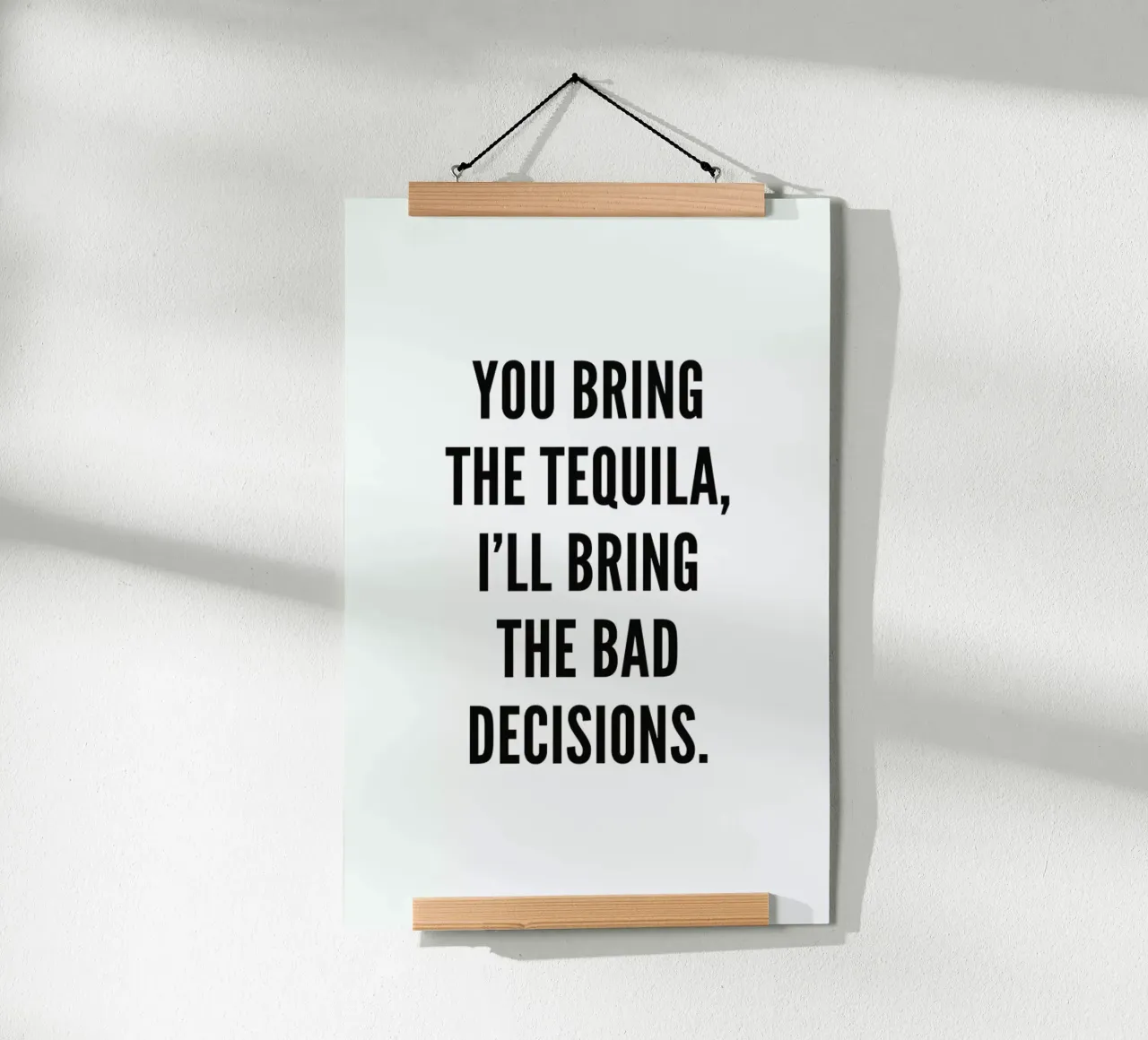 Tequila poster da Mottos by Sinan Saydik