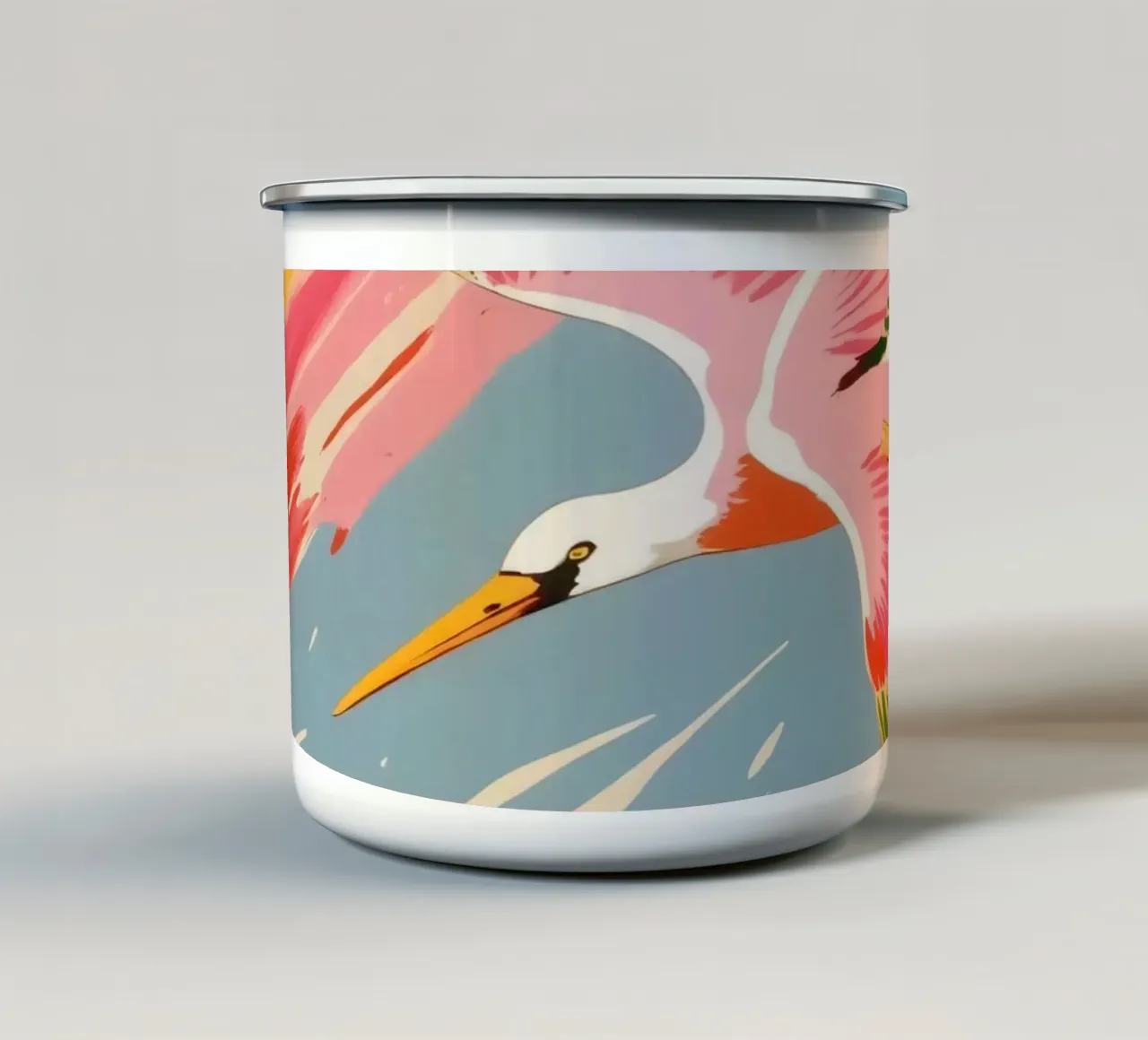 Lepelaars Hemelballet emaille mok van 83oranges
