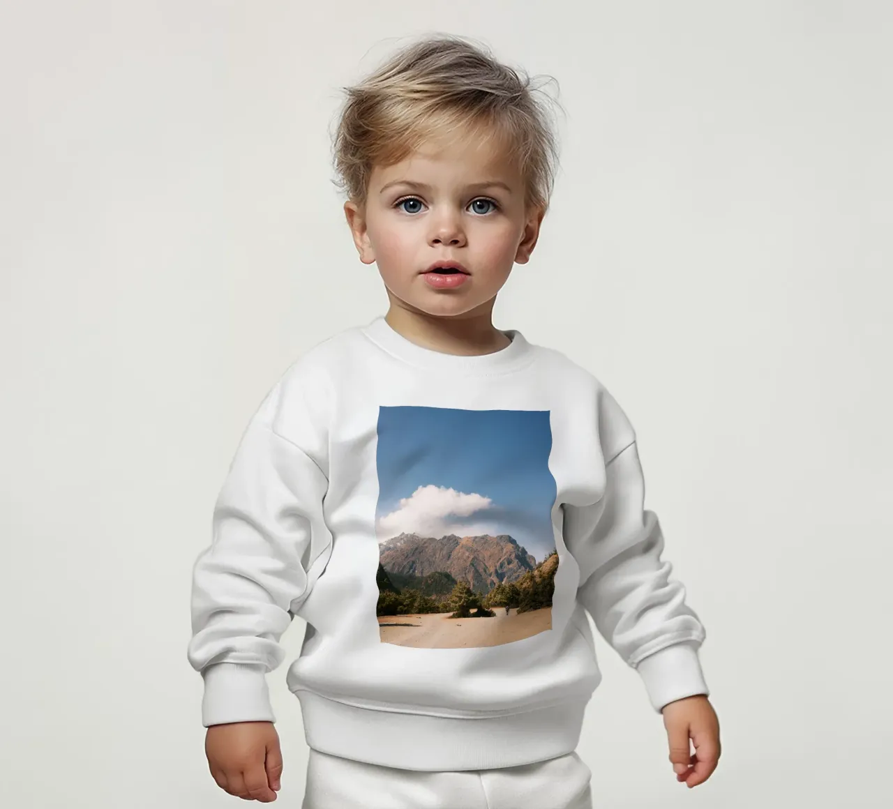 Path to the Peaks felpa neonato da FujiPrints