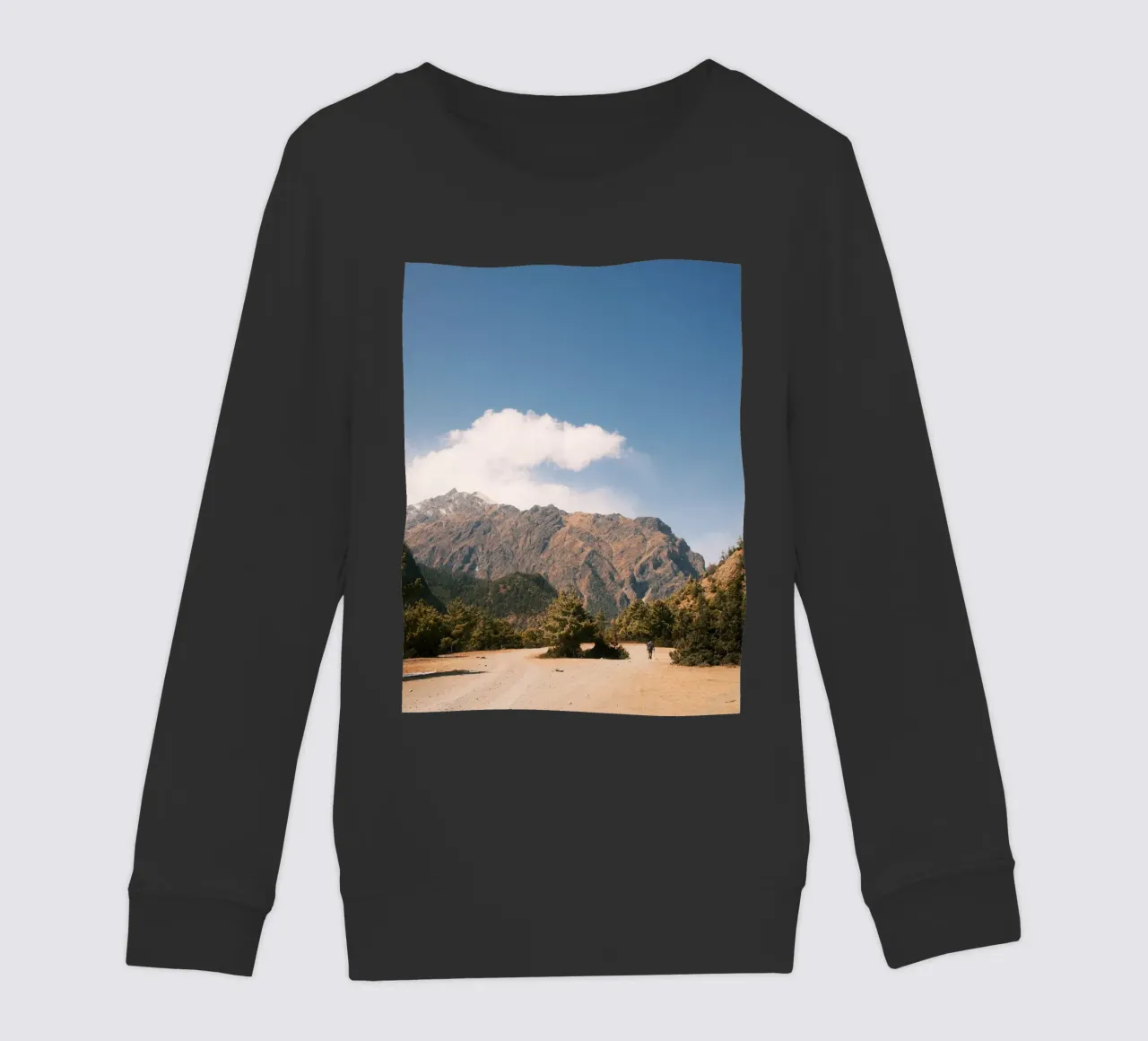 Path to the Peaks felpa bambino da FujiPrints