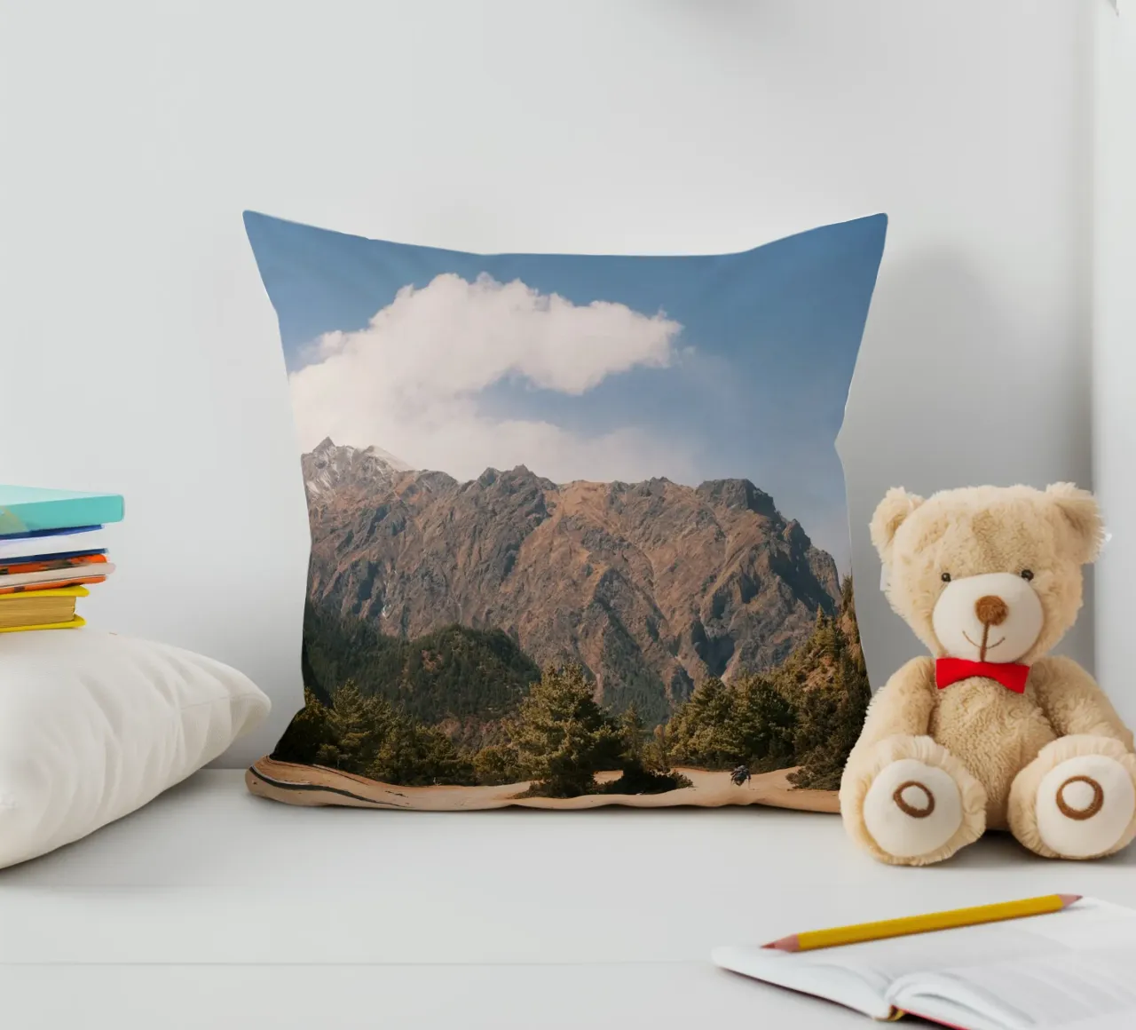 Path to the Peaks cuscino da FujiPrints