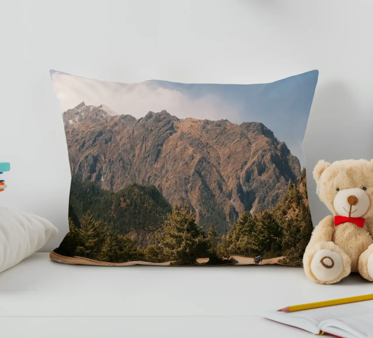 Path to the Peaks cuscino da FujiPrints