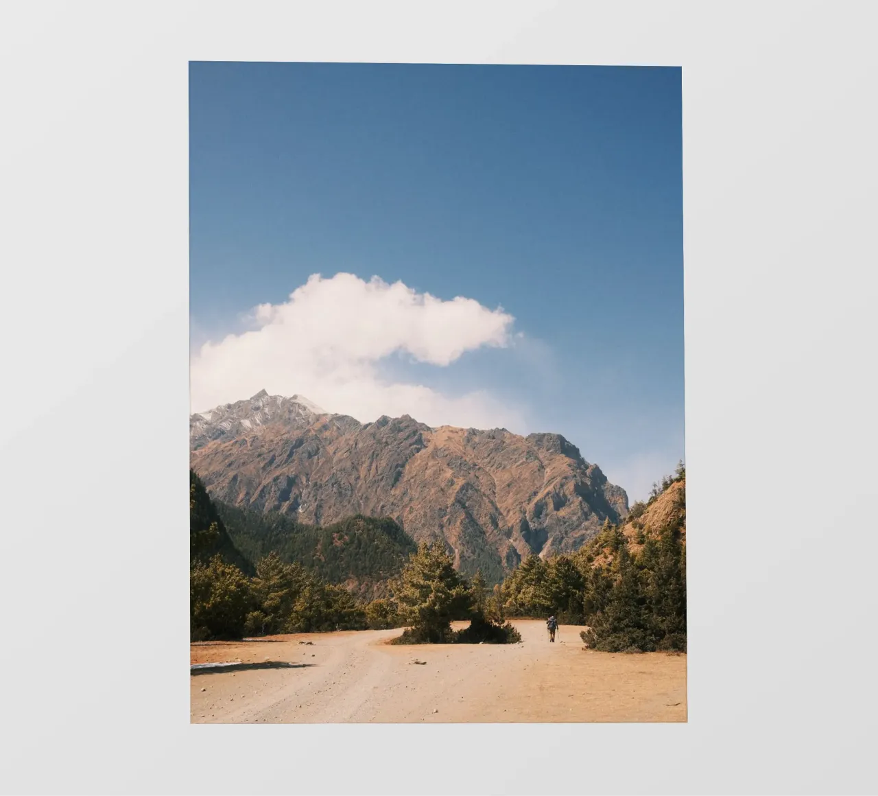 Path to the Peaks telo in pvc da FujiPrints